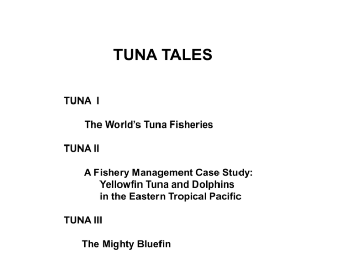 Tuna for lunch case study answer key