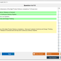 Safe agilist exam questions and answers