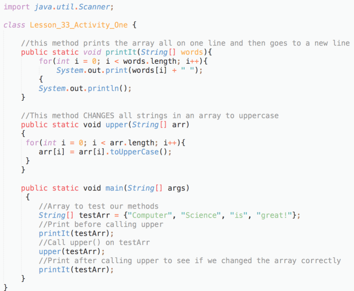 Unit 6 lesson 3 coding activity 2