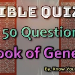 Bible quiz genesis 1 25 with answers