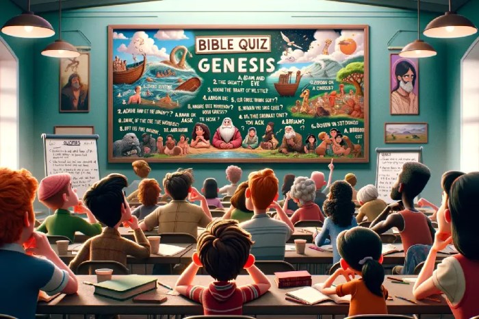 Bible quiz genesis 1 25 with answers