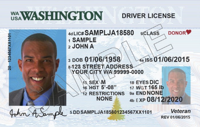 Examen de licencia de conducir washington